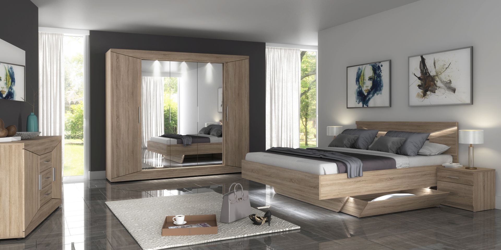 Krásná ložnice inspirace - model DREAM II.
