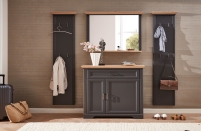 Krásná předsíň inspirace - model JASPER graphit