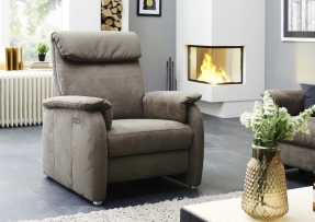 Sedací soupravy 3 2 1, Maestra-3600, hnědá, křeslo